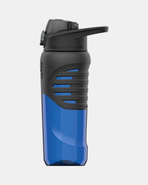UA Draft Grip 24 oz. Water Bottle, Blue, pdpMainDesktop image number 3